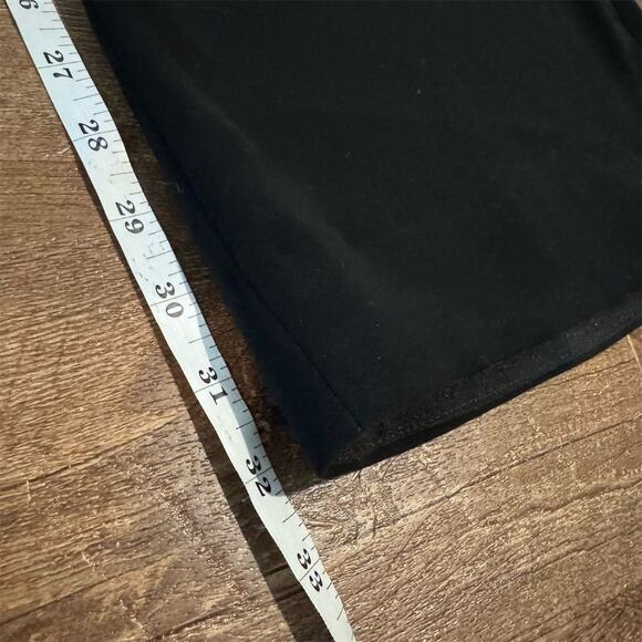 Chico’s Black Wide Leg Dress Pants Size 2.5 / 14 Minimalist Career Office READ - Picture 11 of 11